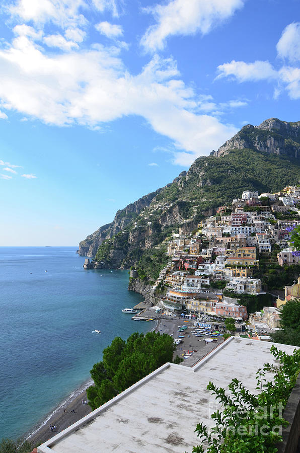 Views of Positano on the Amalfi Coast in Italy Photograph by DejaVu Designs