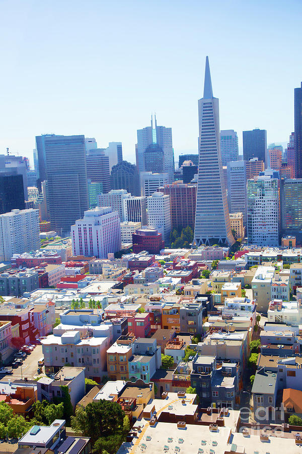 Views of San Francisco  Photograph by Chuck Kuhn