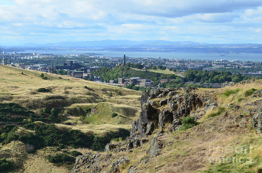 Views of the City of Edinburgh in Scotland Photograph by DejaVu Designs