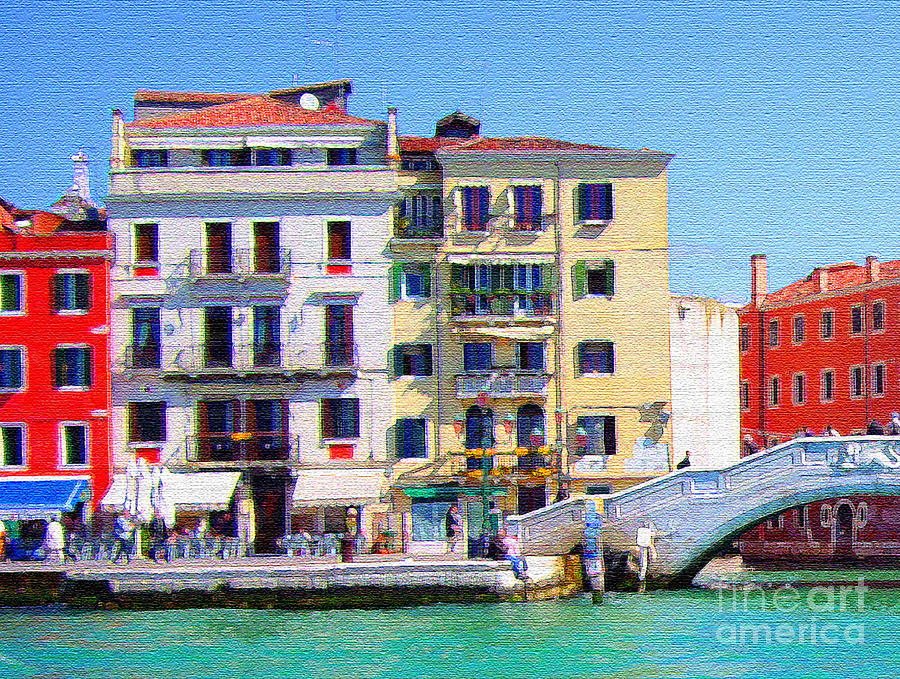 Italy Digital Art - Vignette Of Venice by Jeff Willoughby