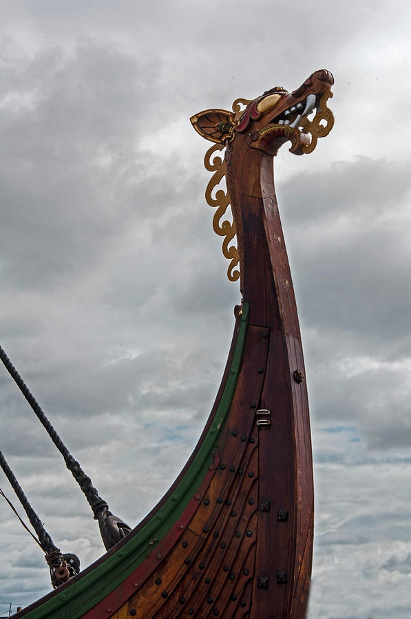 viking ship prow