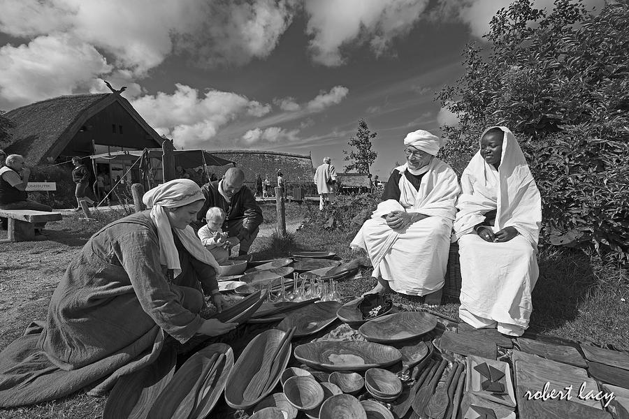 Viking Photograph - Viking traders by Robert Lacy