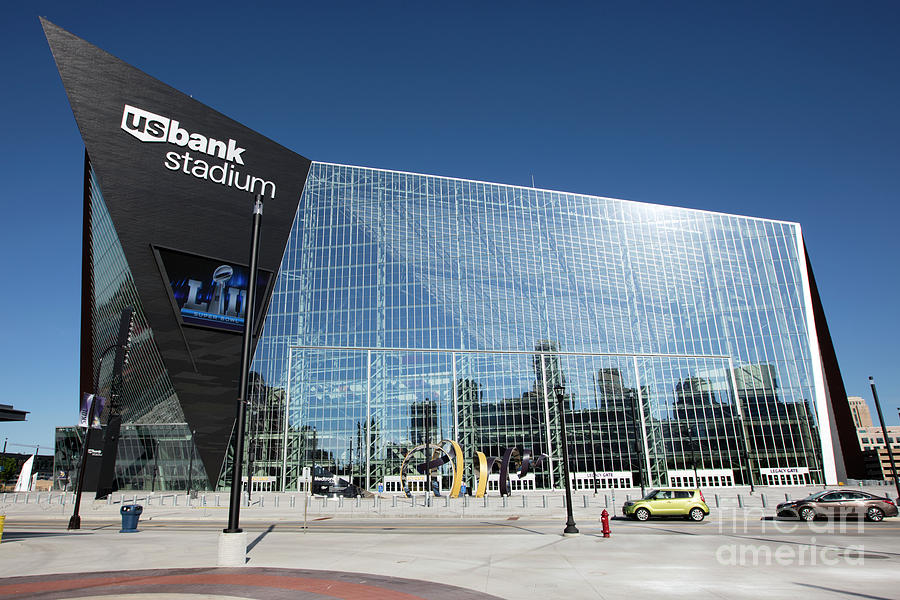 Vikings Stadium in Minneapolis Photograph by Bill Cobb - Fine Art America