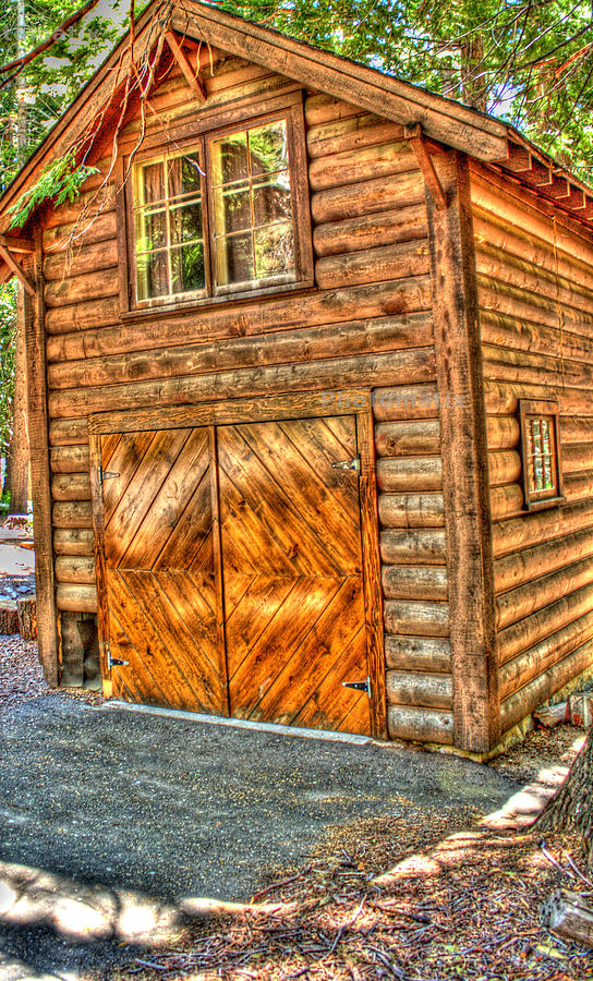 Vikingsholm Area Cabin Photograph by Randy Wehner