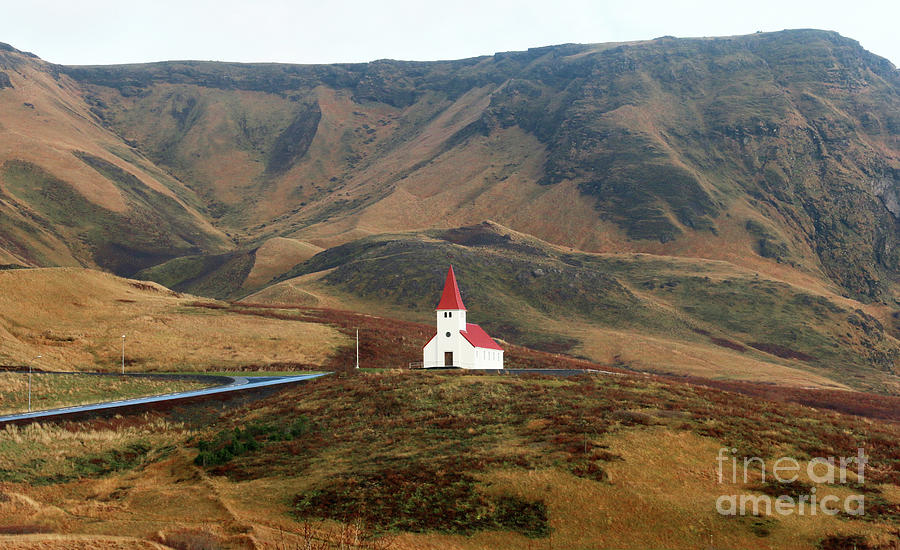  Vikurkirkja  Church of Vik Iceland 6958 Photograph by Jack Schultz