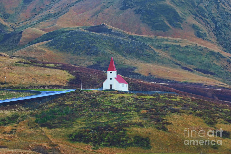 Vikurkirkja Church of Vik Iceland  6995 Photograph by Jack Schultz
