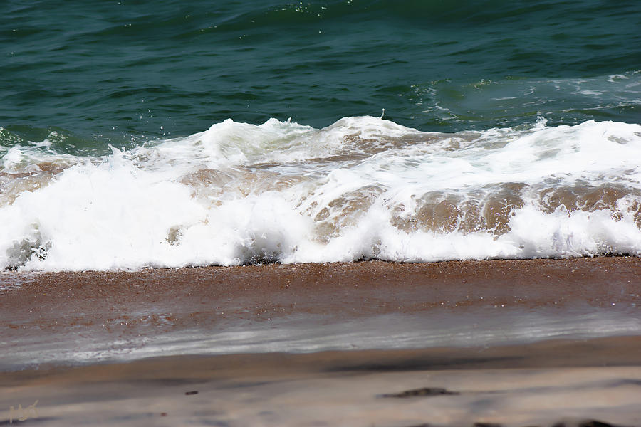 Vilano Beach Ocean Waves Photograph