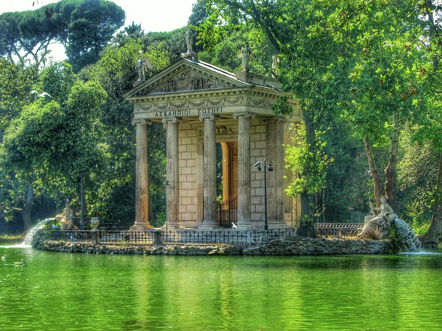 Villa Borghese Gardens, Rome Photograph by Cihad AYDIN | Fine Art America