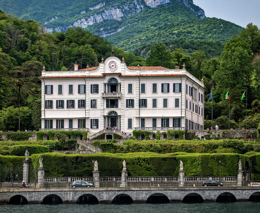Villa Carlotta on Lake Como Photograph by Carolyn Derstine