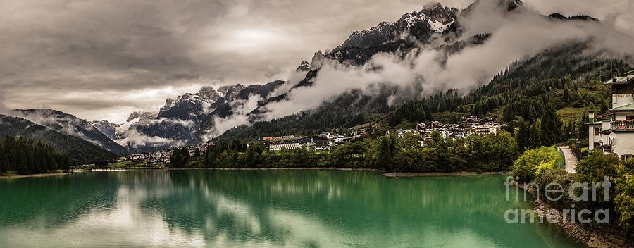 Village by the lake Photograph by Howard Ferrier