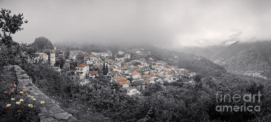 Village In the Clouds Photograph by Royce Howland