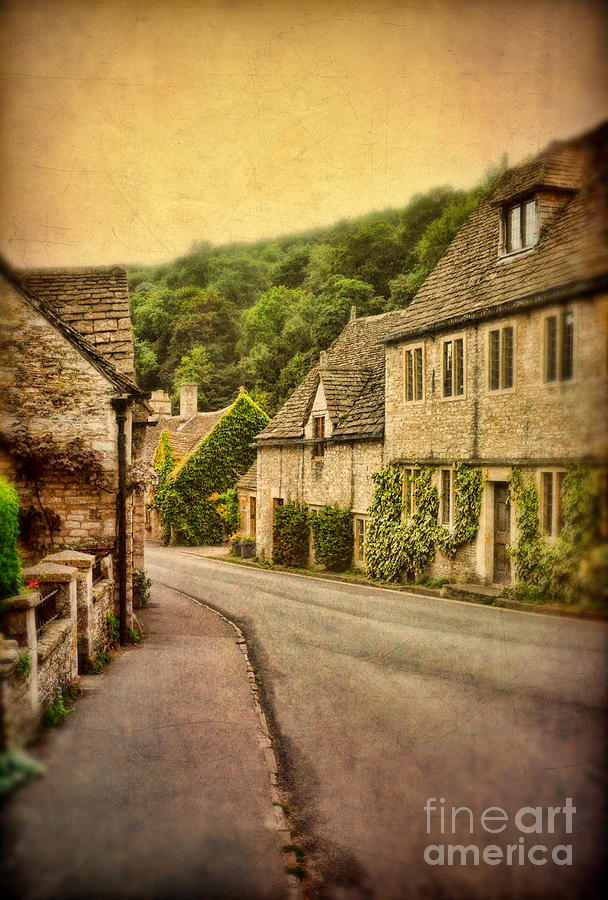 Village in the Cotswolds Photograph by Jill Battaglia