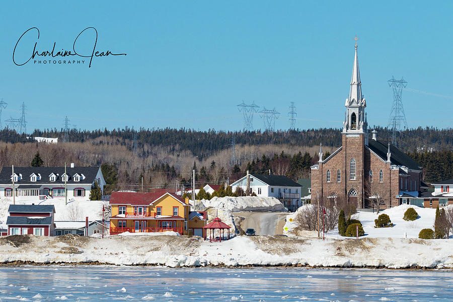 Village Les Escoumins Photograph by Charlaine Jean