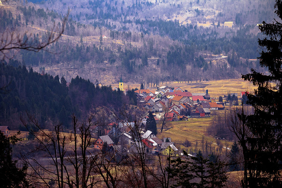 Village of Lokve in Gorski Kotar  Photograph by Brch Photography