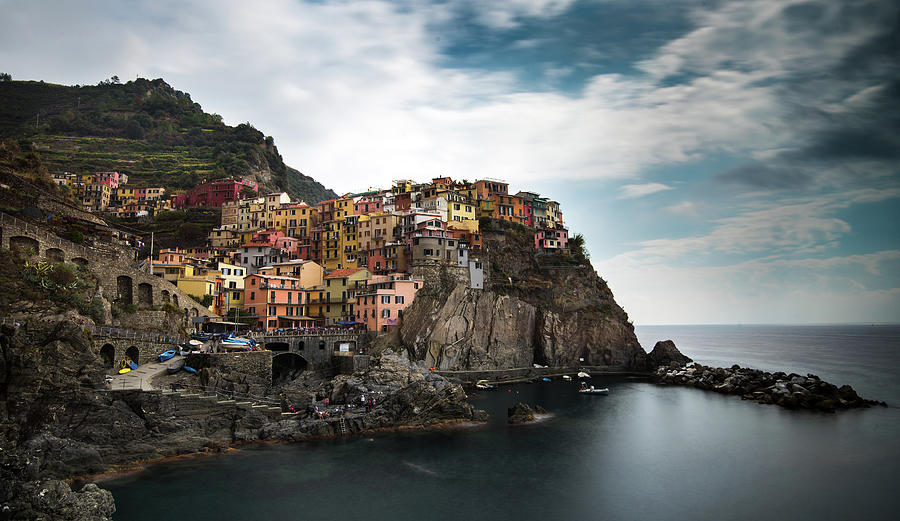 Village of Manarola CinqueTerre, Liguria, Italy Photograph by Michalakis Ppalis