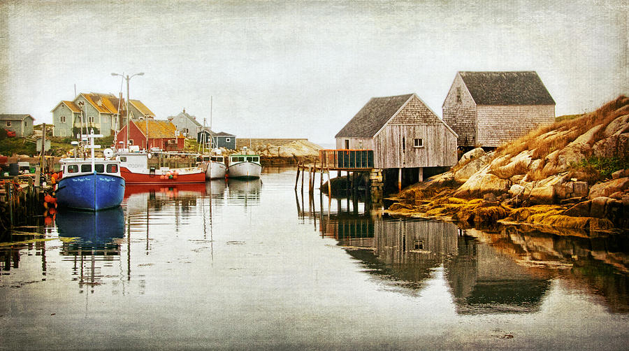 Village of Peggys Cove Photograph by Carolyn Derstine