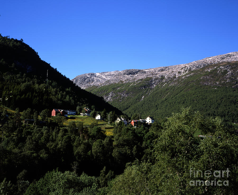 Village Of Stalheim  Gudvangen Norway Photograph