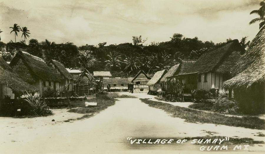 Village of Sumay Guam Photograph by Thomas Walsh