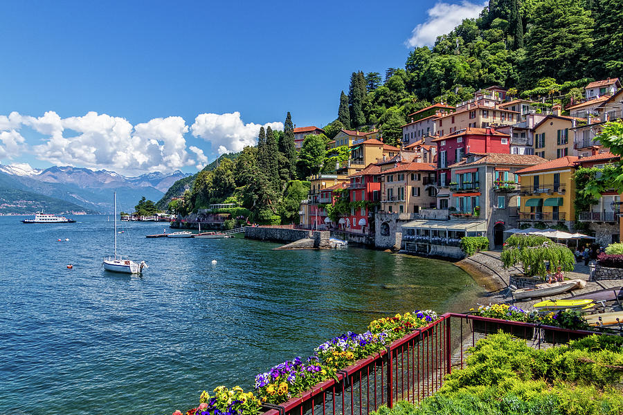 Village of Varenna Photograph by Carolyn Derstine | Pixels