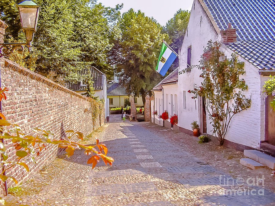 Village street in Holland 1 Photograph by Claudia M Photography