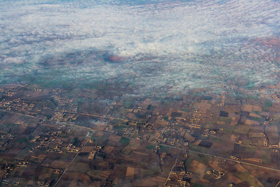 Villages in the Mist Photograph by SR Green