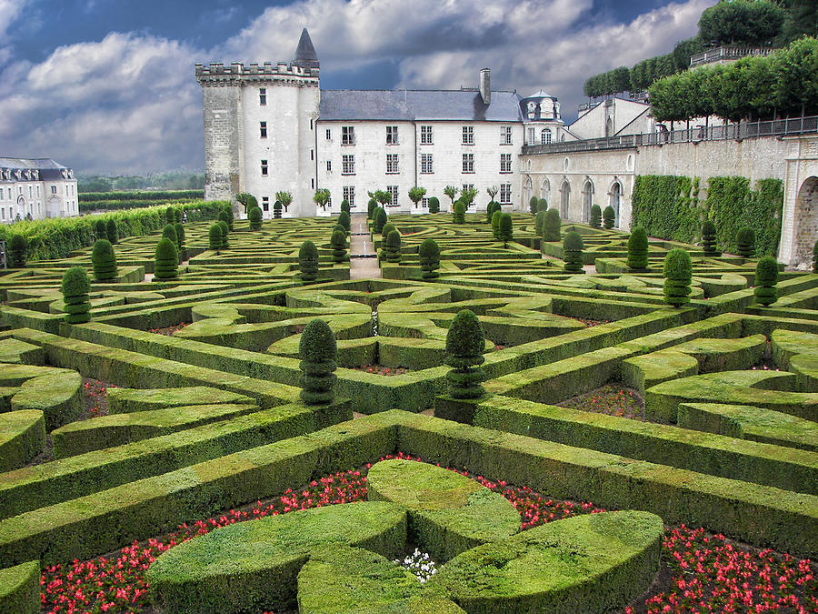Villandry - Gardens - Chateau Photograph by Nikolyn McDonald
