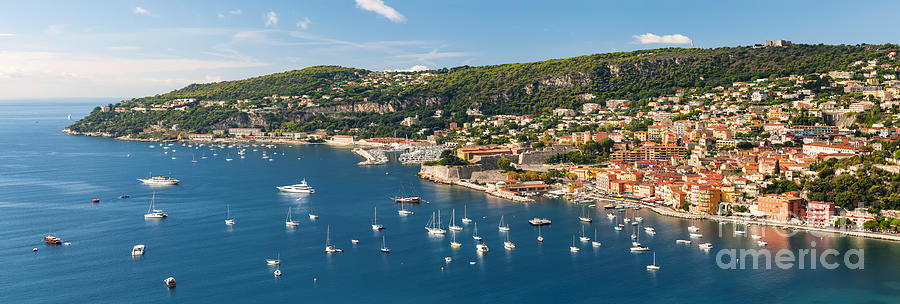 French Riviera panorama Photograph by Elena Elisseeva