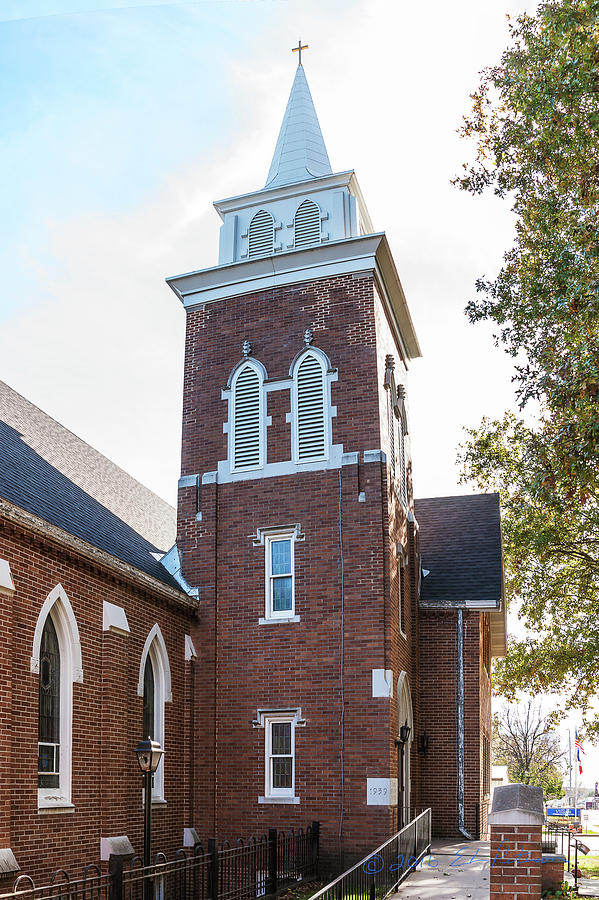 Villisca Methodist Church Photograph by Ed Peterson