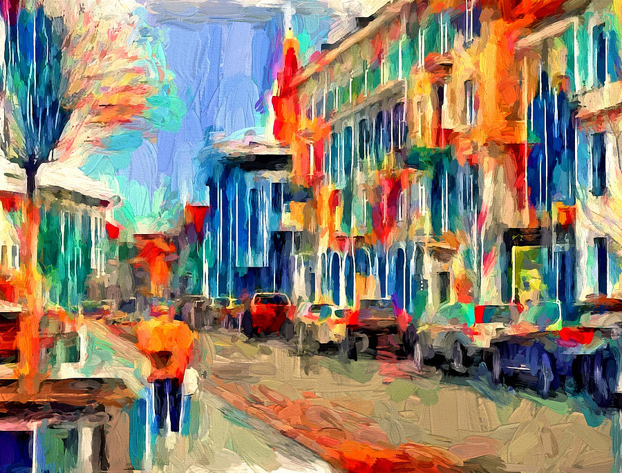 Vilnius color imressions Digital Art by Yury Malkov