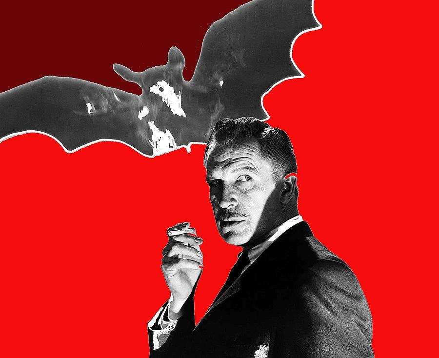 Vincent Price The Bat publicity photo 1959-2015 Photograph by David Lee Guss