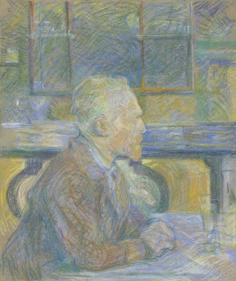 Vincent Van Gogh Painting - Vincent van Gogh in Paris by Celestial Images