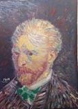 Vincent Van Gogh  Painting by Sam Shaker