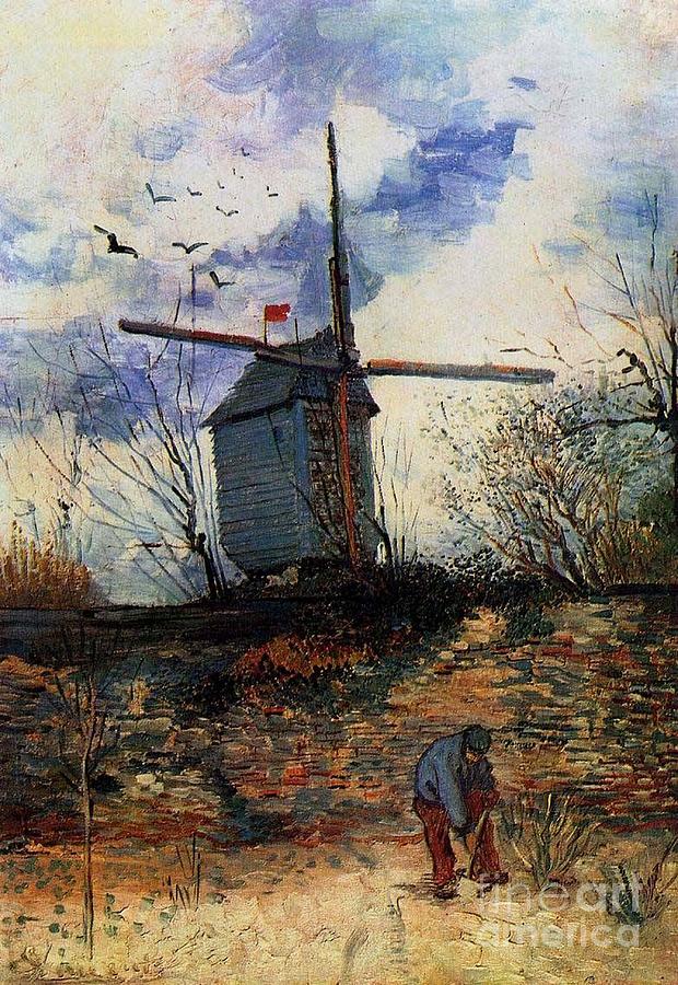 windmill painting van gogh