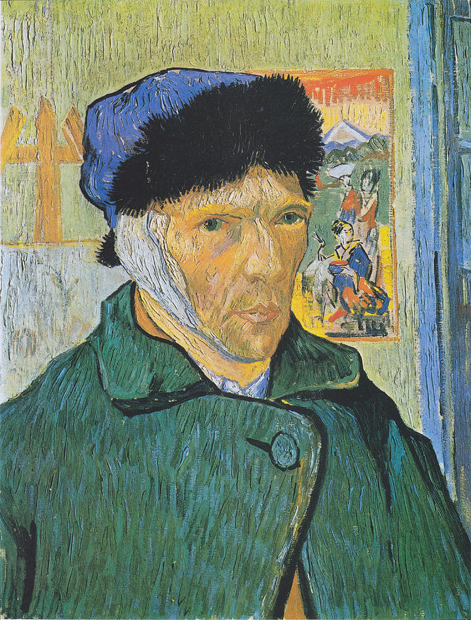 Vincent Van Gogh's Self-Portrait Painting By Vintage Images | Pixels