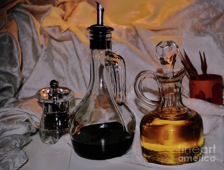 Vinegar and Oil Photograph by Savannah Gibbs