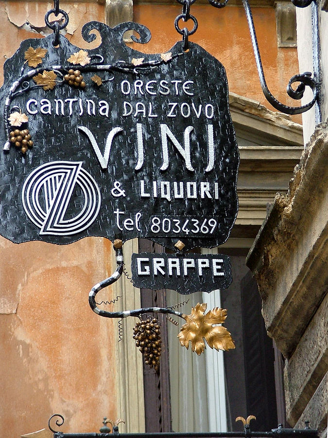 Wine Photograph - Vino in Venice by Mindy Newman