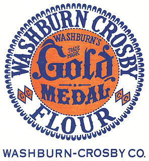 Vintage Gold Medal Flour Ad Digital Art by Kim Kent