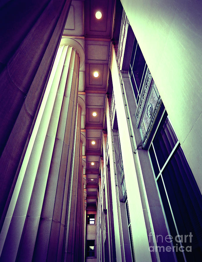 Vintage Aesthetic Pillars Photograph by Phil Perkins