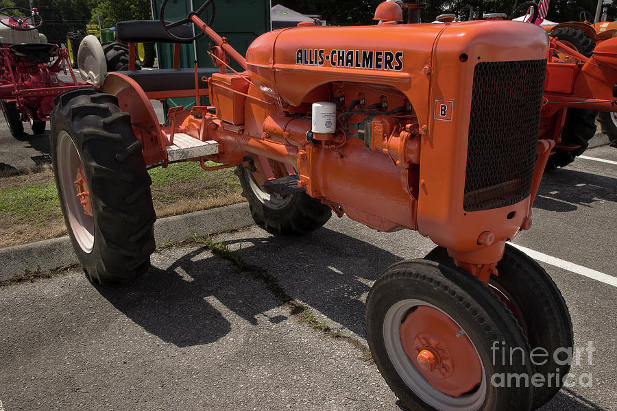 Vintage Allis-Chalmers Photograph by Mike Eingle