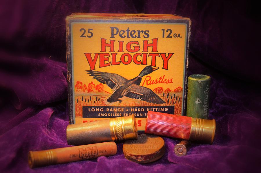 Vintage Photograph - Vintage Ammunition by Bonfire Photography