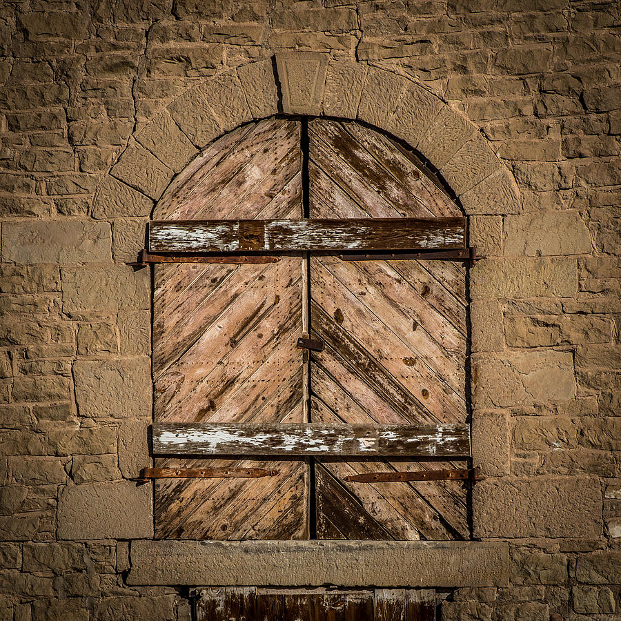 Vintage Arched Door Photograph by Paul Freidlund