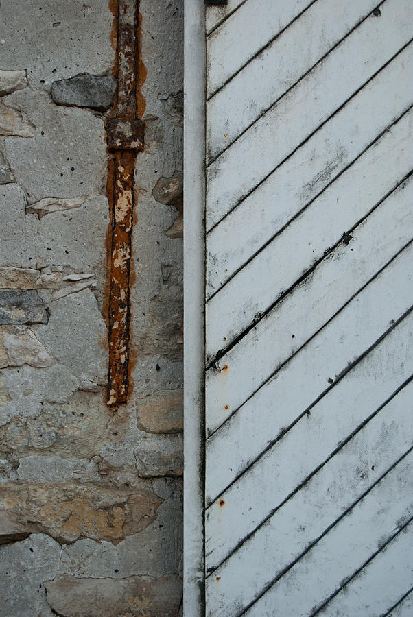 Vintage Barn Door And Strap Photograph by Jani Freimann