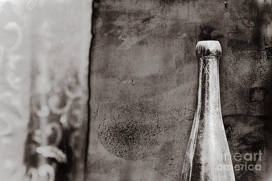 Abstract Photograph - Vintage beer bottle by Andrey Godyaykin