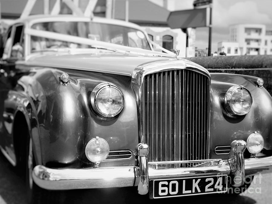 Vintage Car Photograph - Vintage Bentley Wedding by MichealAnthony