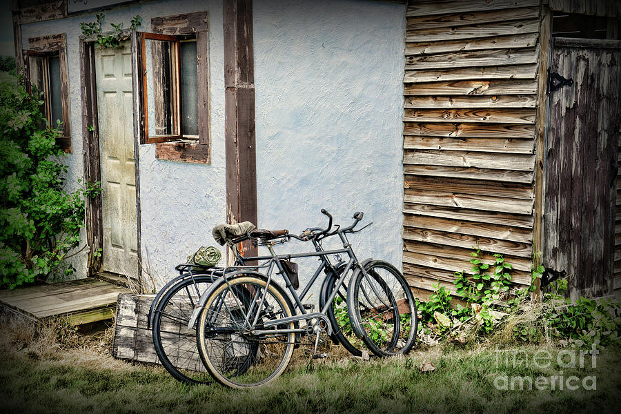 Vintage Bicycles The Journey Photograph by Paul Ward