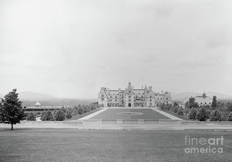 Vintage Biltmore Circa 1896 Photograph by Dale Powell