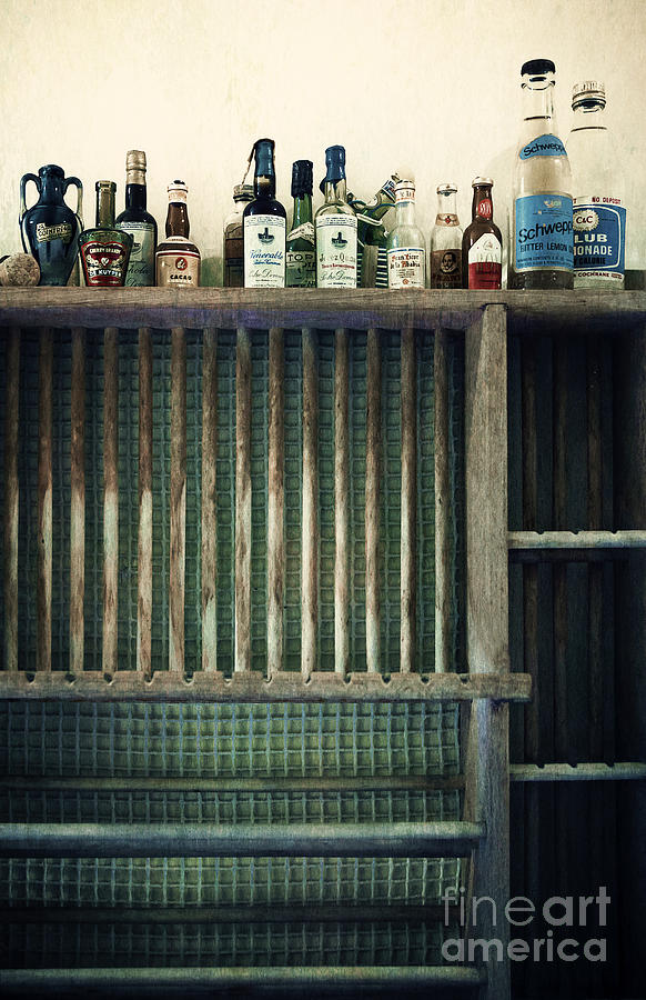 Vintage Bottles Photograph