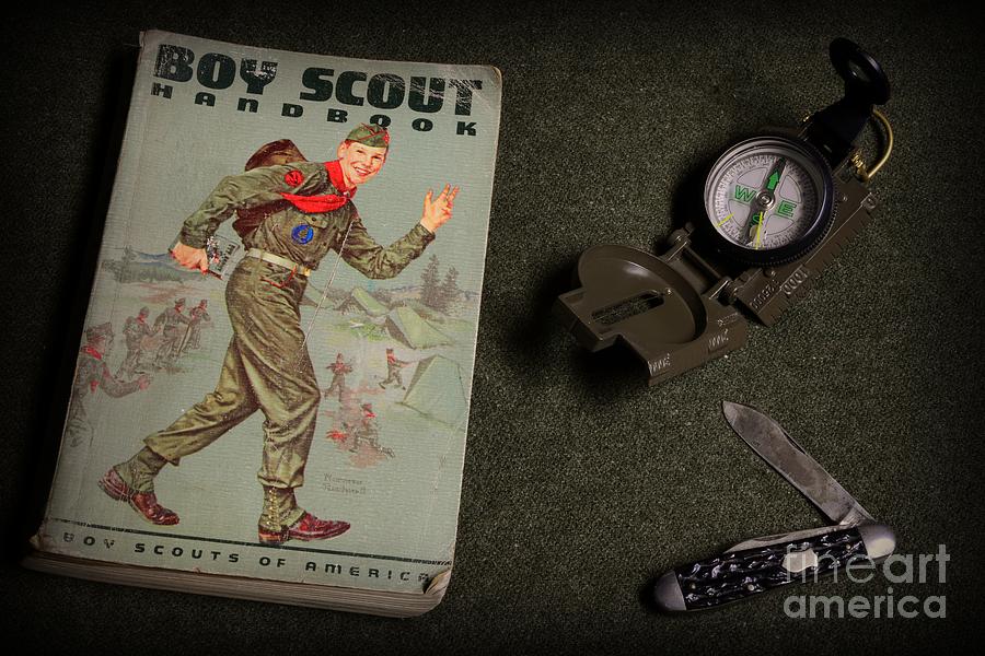 Vintage Boy Scouts Photograph by Paul Ward