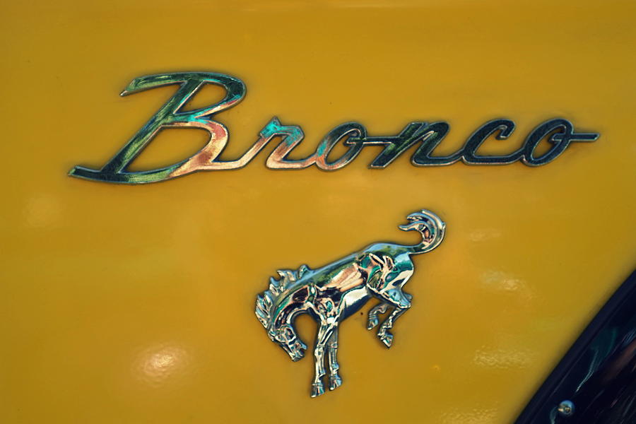 Vintage Bronco Photograph by Laurie Perry