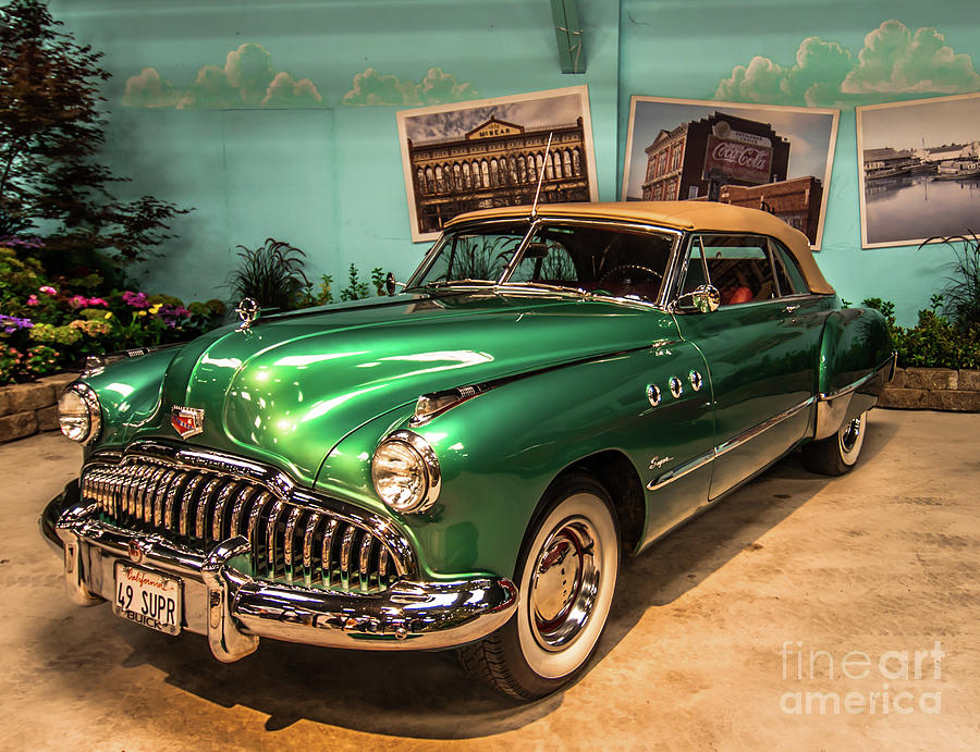 Vintage Car - 1949 Buick - 2016 Sonoma County Fair Photograph by Blake Webster